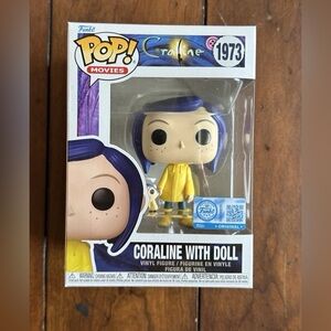 Funko Pop! Vinyl: Coraline With Doll - #1973 - Coraline Special Edition - New